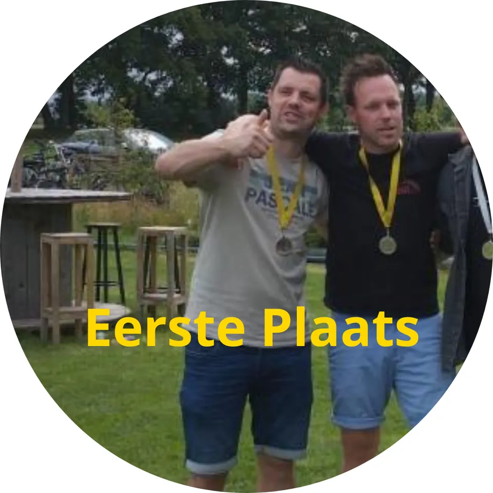 Bart en Marinus op de eerste plaats