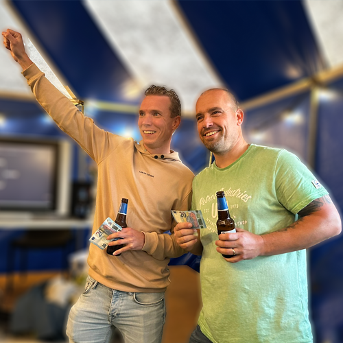 Team De 2 motten op de tweede plaats
