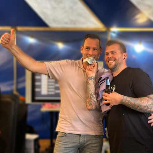 Team De Maïsmoatjes op de derde plaats